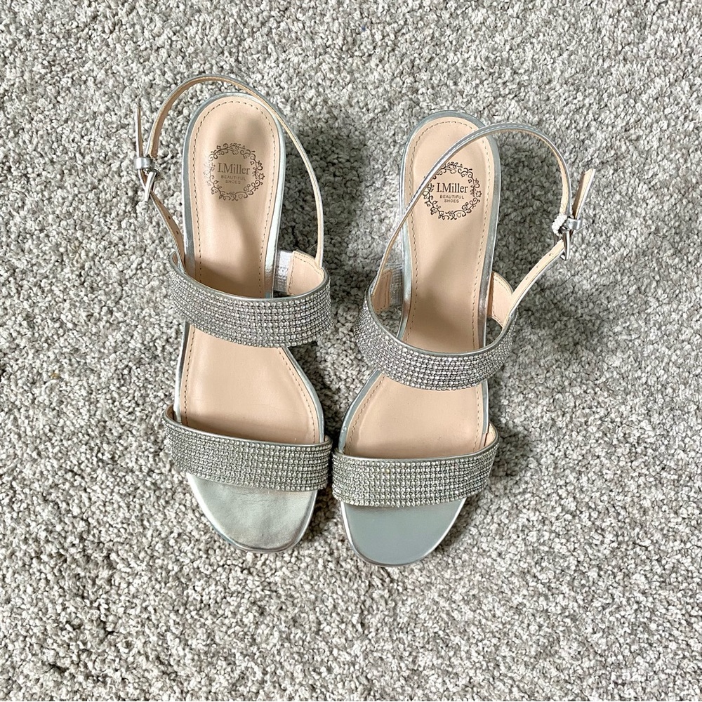 Rhinestone Wedges by I.Miller